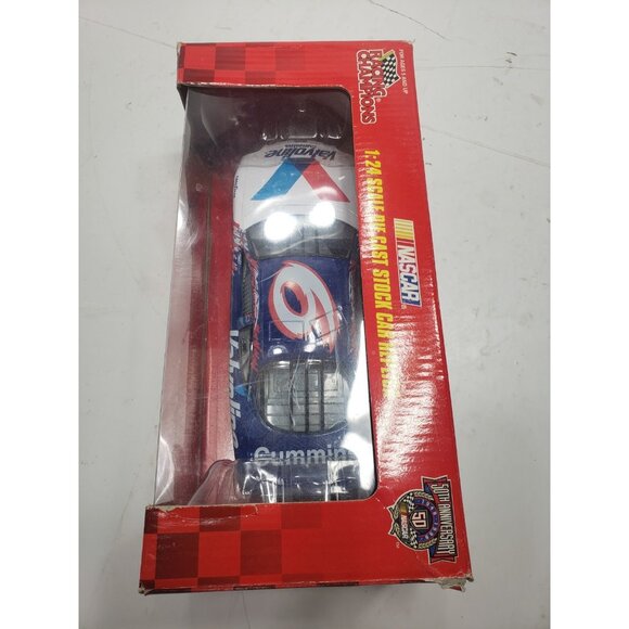 1998 Racing Champions Nascar 50th Anniversary Mark Martin #6 Valvoline Stock Car - Picture 5 of 8